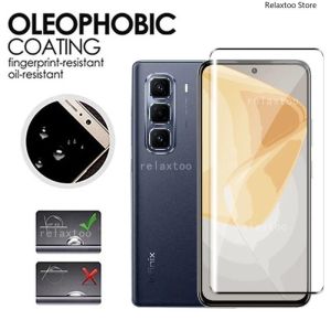 ANTI GORES INFINIX HOT 50 PRO PLUS TEMPERED GLASS UV LIQUID SCREEN GUARD CURVED SCREEN PROTECTOR HP