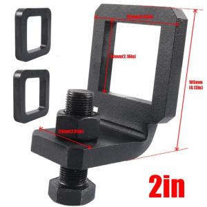 Corrosion Resistant Trailer Hitches Tightener 2/2.5 Inch Anti Rattle Clamp Secure Connection for Bike Racks Towing Use