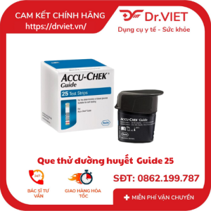 Que thử đường huyết ACCU CHEK GUIDE