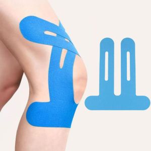 Athletic Pre-Cut Kinesiology Tape One-Piece Elastic Stretch T-Shape/Knee Ankle Support Recovery Bandage/Muscle Relief St