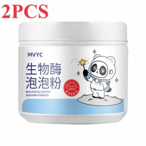 TLE 260g Biological Enzyme Active Oxygen Washing Powder Cloths Foam Cleaner Powder Stain Mold Remover Laundry Supplies