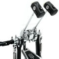 Kingzbeat® P5000W Premium Double Drum Pedal กระเดื่องคู่ โซ่คู่ อย่างดี แป้นเหยียบยาว 34 ซม. + แถมฟรีกระเป๋ากระเดื่อง. 
