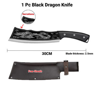 Dragon Head Knife Japanese Knife Super Sharp Japanese Meat Knife Boning Knife Original Golden Dragon Knife Forged Blade Slicing Knife Nife Japanese Meat Knife Japanese Knife Super Sharp Japan Knife Original Jappanese Knife Set Kitchen Japanese Steel Knife
