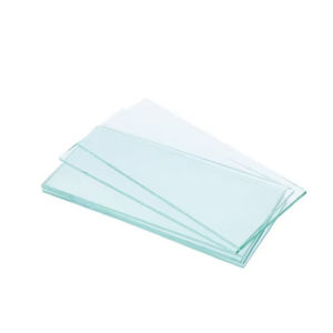 Kaca Las Clear Bening Hitam DIN 11 105x50x2.8mm Tebal Universal Welding Glass Kedok Kap Transparent Black Gelap Lensa FW2