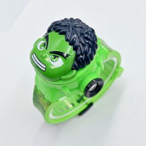 SUPER HEROS นาฬิืกาเด็กชาย และ นาฬิกา เด็กหญิง แบบลำลอง ถ่ายภาพได้ 24 ภาพ สายนาฬิกา พลาสติก