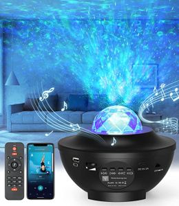 Bisa COD - Lampu Proyektor Langit Malam Berbintang Starry Projector Light Lampu Tidur Projector 2 in 1