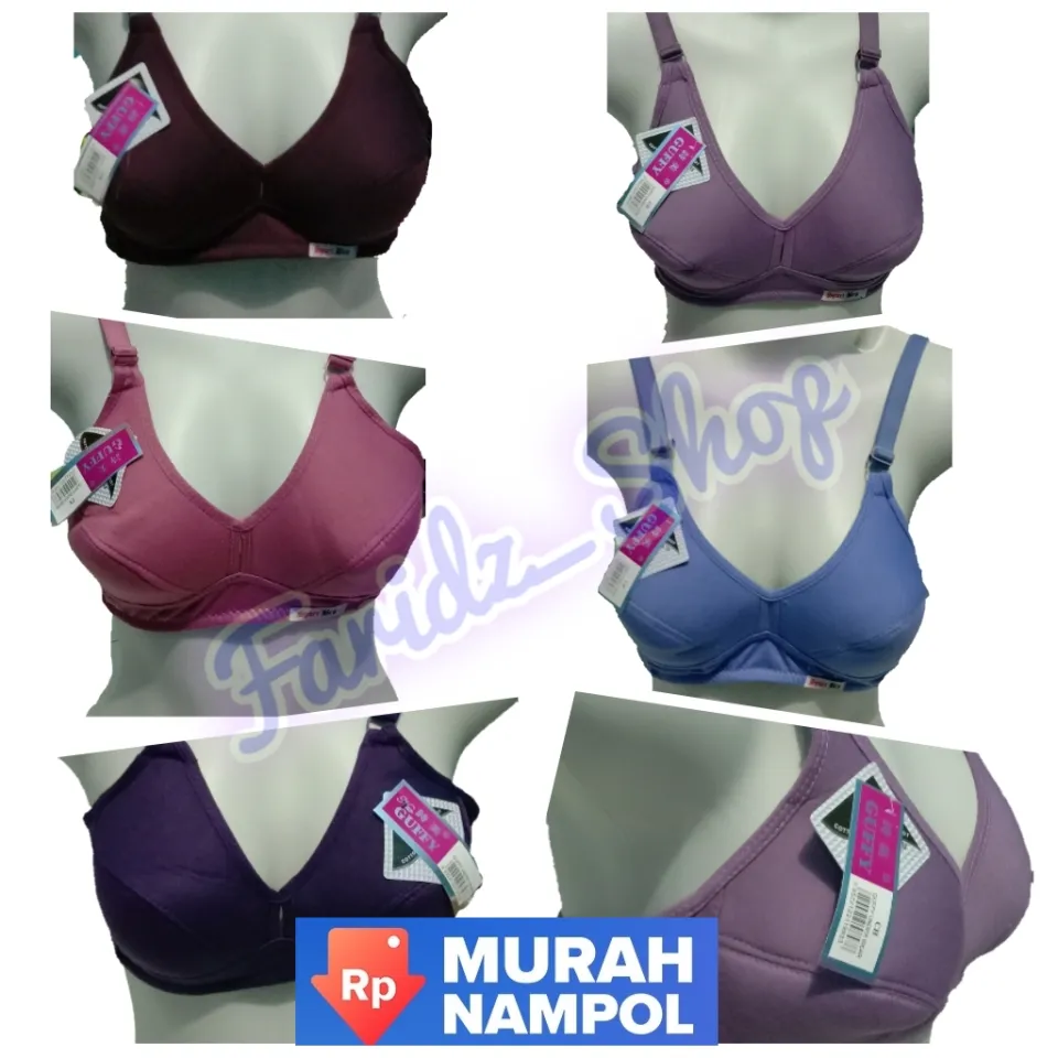 Bra BH Sport meymey / Sport Bra / Bra mey mey / Pakaian dalam wanita tanpa  kawat / Sport bra