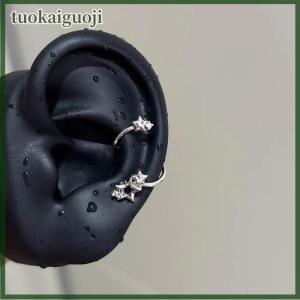 tuokaiguoji 1PC Star Surround Planet Spiral Ear Bone Nail For Women New Fashion Color Earrings Accessories