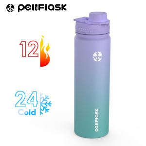 PELIFLASK 22oz tumbler Wide mouth Vacuum Insulated Stainless Steel Drinking Water Bottle