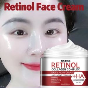 Retinol Face Cream Brightening Cream Whitening Concealer Cream Anti Aging Wrinkle Hydrating Moisturizer Deeply Activate Collagen Reduce Melasma Collagen Face Cream Nourish Creams