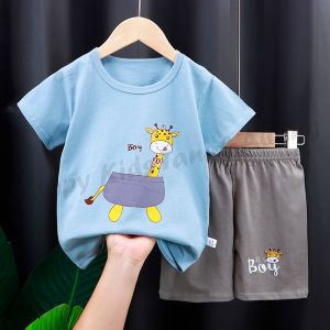 COD SETELAN BAJU ANAK LAKI LAKI PEREMPUAN LENGAN PENDEK BAHAN KATUN ADEM WARNA HIJAU
