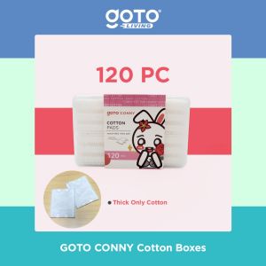 Goto Conny Kapas Wajah Tipis Facial Cotton Pembersih Make Up 1000 pcs