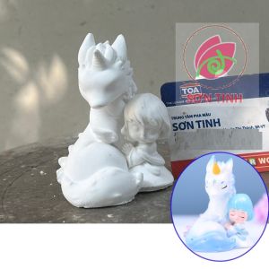Tượng tô màu NHÀ SÀN NHÀ RÔNG C21 tô tượng thạch cao (Không kèm màu) trò chơi trẻ em