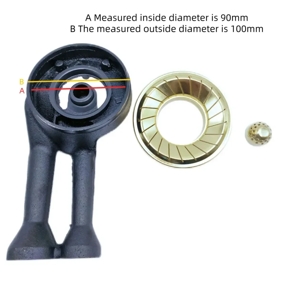 Burner discount replacement parts