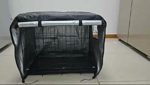 Cross-bordercage Oxford fabric waterproof dog cage cover Thickened warm cover for summer mosquito and insect protection