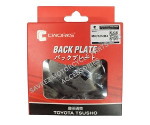 CWorks Backplate - NMax/Aerox Mio 125/M3 PCX160/Click 160