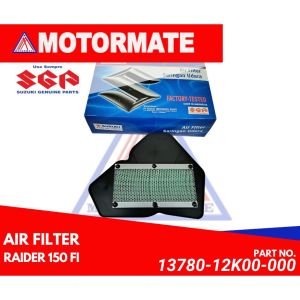 SGP SUZUKI GENUINE PARTS AIR FILTER Suzuki Raider 150 FI Part No. 13780-12K00-000
