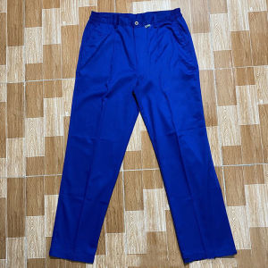 Quần lao động nam nữ vải kaki liên doanh quần công nhân giá rẻ nhiều màu