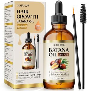 Batana Oil for  – 100% Pure Unrefined Hair & Scalp Oil    Honduras Batana Natural  Oil to Stimulate Follicles Moisturize Dry Scalp Eliminates Split Ends & Strengthen Hair
