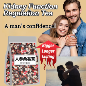 Mens fitness tea Iron supplement tea Ginseng mulberry tea Wolfberry and red date health tea Scented