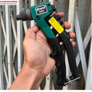Kềm bấm riveter trợ lực 8in/200mm Sata 90501