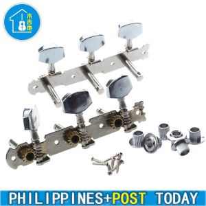 2Pcs Guitar Tuning Pegs Keys 3R3L Machine Heads Tuners Set Compatible with Acoustic Classical Guitar