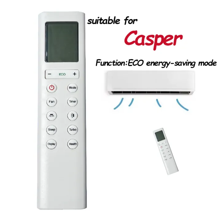 remote รีโมทแอร์ for nano plus / casper 18000 BTU | Lazada.co.th