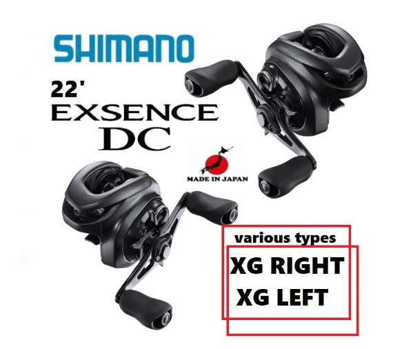 MADE IN JAPAN NEW 2022 SHIMANO EXSENCE DC XG BAIT CASTING