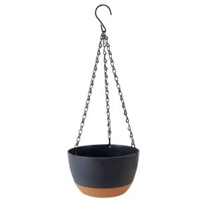 MUQZI Hanging Chain Self-Watering Hanging Planters Hydroponic With Drainage Hole Plant Pot Planting Supplies Plastic Baskets Indoor