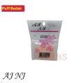 Puff Bedak AJNJ Berkualitas Spon Bedak. 