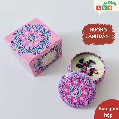 [15 Hương] Nến Thơm Mini Thơm Phòng Nến Thơm Handmade Giúp Thư Giãn Và Decor Trang Trí Cho Không Gian Lãng Mạn