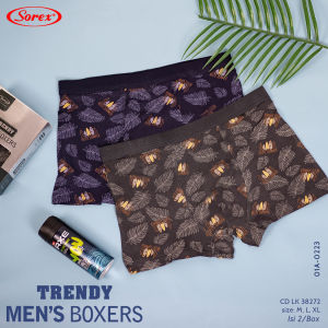 Sorex - Celana Dalam Pria Boxer Trendy Sorex Bahan Katun Premium Art 38272