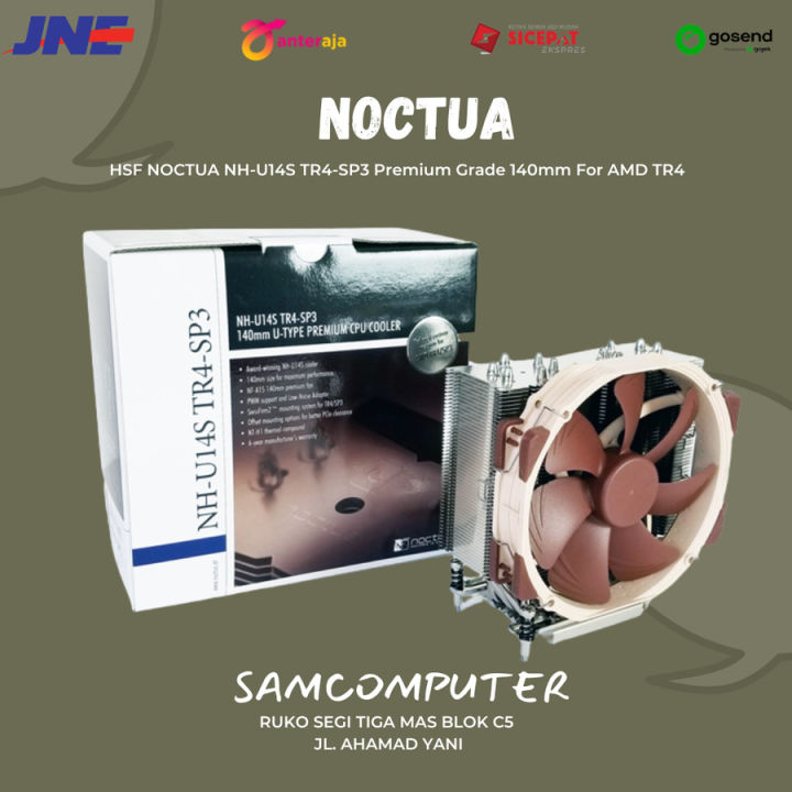 Tr4-sp3 Tdp Noctua NH-U14S TR4-SP3 AMD Threadripper CPU Cooler