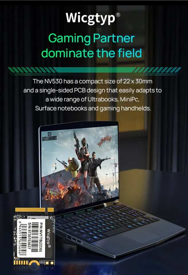 DEFIO Wicgtyp SSD 2230 NVME PCIE 2tb 1tb 512gb Ssd for Steam