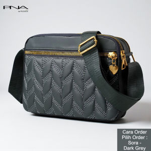 Peonia PNA SORA Water Resistant Tas Selempang Wanita Elegant Outdoor Sling Bag Anak Remaja Perempuan Crossbody Travel Hp Kecil Shoulder Trendy Fashion Cewek Casual Pesta Style