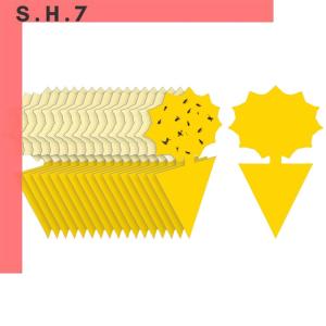 Outdoor & Garden Insect Traps 20Pcs Sticky Gnat Traps for Protecting Plants from Garden Pests