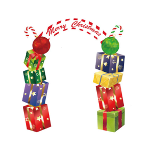 Holiday Banners Flags For Christmas Decorations School Yard Party Quick Installation Ornament For Garden And Patio