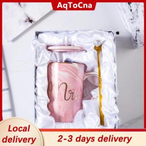 [COD] AqToCna Ship within 24 hours Mr And Mrs Coffee Mugs Creative Couples Ceramic Cups Wedding Gifts For Newlyweds Cup Set Perfect Gift-Set For Engagement