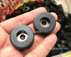 ยางฐานตู้ลำโพง 30x10mm (ราคาต่อแพ็คจำนวน 16 ตัว) วัสดุแหวนเหล็ก+ยาง สวยแข็งแรงได้มาตรฐาน อุปกรณ์ประกอบตู้ลำโพง ขนาด 30x10mm