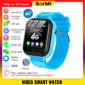 4G Smart Watch For Children IP67 Waterproof GPS WIFI Kids With SOS Flashlight Video Call Birthday Gift for 3-12Y