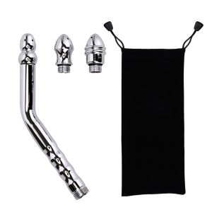 Salorie Stainless Steel Bathing Water Spray Head Shower Head For Female Hygiene Wash Head Clearner Nozzle Tool Reusable Irrigator Men Butt Cleaning
