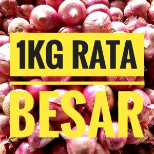 Bawang Merah SUPER 1kg Ukuran RATA BESAR UMKM Lokal