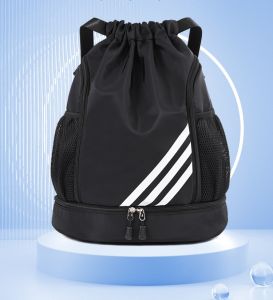 SG RumahHome® Waterproof Sports Basketball Backpack Large Capacity Duffle Bag with Shoes Compartment Ideal for Travel Gym Outdoor Commute