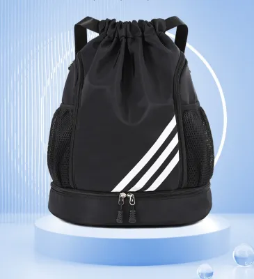 Waterproof Basketball Bag with Shoe Compartment | Sports Duffle Backpack for Gym Travel Commute