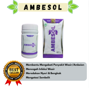 Obat Kapsul Ambesol Ambeien Herbal Wasir Atasi Benjolan Di Anus BAB Berdarah Herbal Ampuh