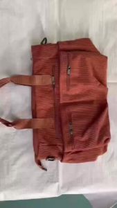 FRIDA BAG#4062 Multi-Functional Corduroy Women Crossbody Bags Use For Traveling Bag Mommy Bag