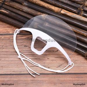 [COD] Modingdue ใช้ซ้ำได้โปร่งใส Anti-FOG Anti-น้ำลายปาก SHIELD ฝาครอบปากพลาสติก