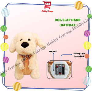 Boneka Peek A Boo Anjing Clap Hand Mainan Bayi peek ka boo Dog
