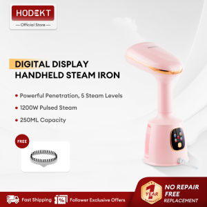 HODEKT Steam Iron Handheld Garment Steamer Travel Steamer Iron for Clothes