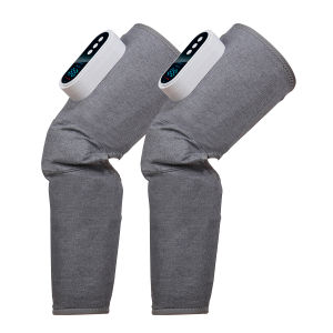 foreverlily Electric Leg And Knee Massager Wireless Thigh Calf V-ibration Massager Air Pressure Leg Relaxation Kneading Massager